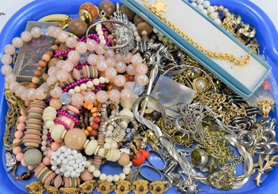 Lot 159 - A group of costume jewellery, some vintage to...