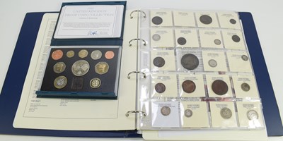Lot 134 - An album of coins of the realm to include...