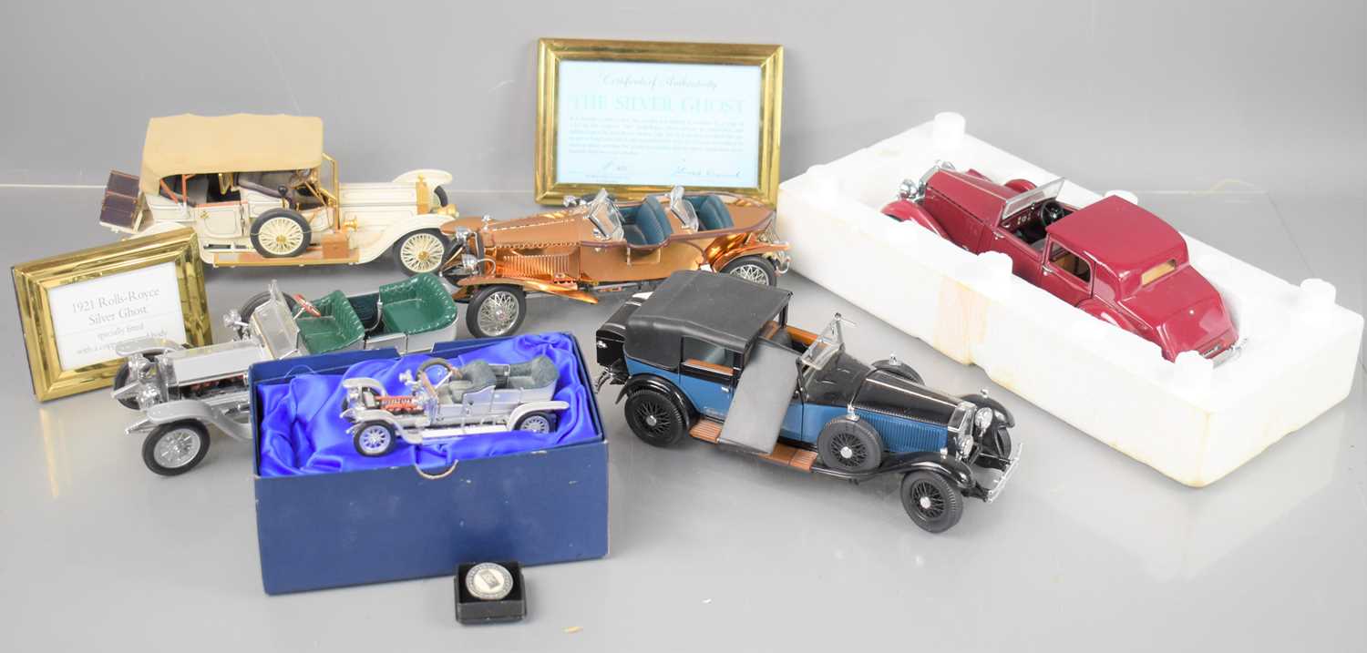 Lot 200 - A group of Franklin Mint "Rolls Royce"...