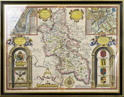 Lot 80 - An 17th century John Speed map, dated 1610,...