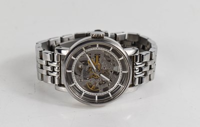 Lot 152 - A Fossil stainless steel automatic 'skeleton'...