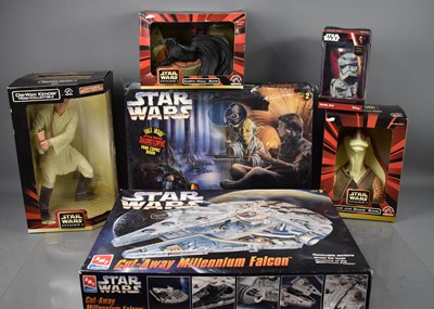 Lot 113 - A selection of Star Wars toy memorabilia, to...