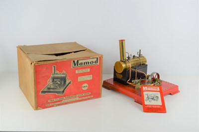 Lot 191 - A boxed Mamod twin cylinder superheated steam...