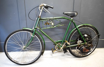 Lot 103 - A vintage Cyclemaster Power Wheel bicycle, the...