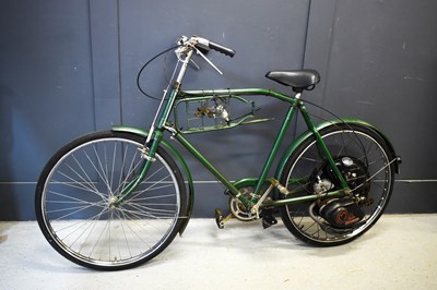 Lot 103 - A vintage Cyclemaster Power Wheel bicycle, the...