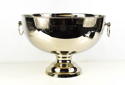 Lot 45 - A Louis Roederer silver plate champagne bucket,...
