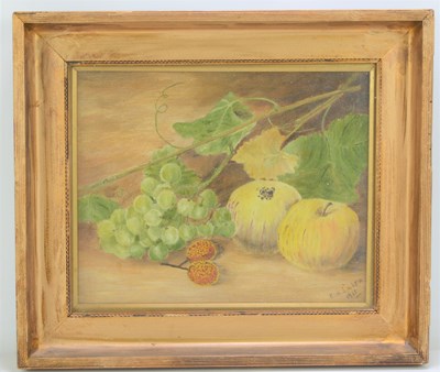 Lot 561 - E.A Smith (Early 20th century): still life...