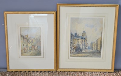 Lot 560 - William Herdman: Park Lane, Liverpool, signed...