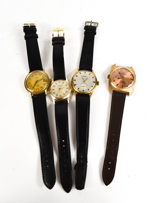 Lot 144 - A group of four vintage watches to include two...