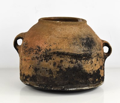 Lot 364 - A 20th century Bedowin / Arab cooking pot in...