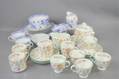 Lot 374 - A Minton "Haddon Hall" tea set comprising...