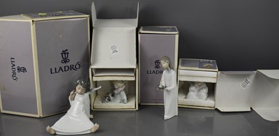 Lot 397 - A group of Lladro figures: My Sweet Princess,...