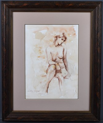 Lot 548 - Gulay Yuksel Turkish (b. 1951): 'Nude Study',...