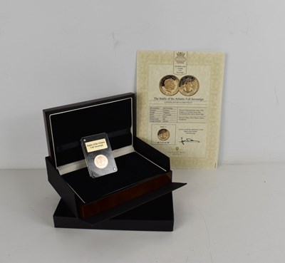 Lot 159 - The Battle of the Atlantic, full gold proof...