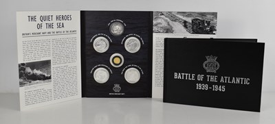 Lot 37 - Battle of the Atlantic 1939-1945 mint coin...