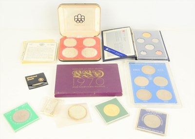 Lot 386 - A cased set of four silver Olympic "early...
