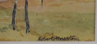 Lot 533a - Robert Houston (20th century): watercolour,...