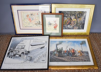 Lot 89 - A group of pictures to include David Wilner,...