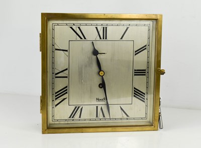 Lot 54 - An Art Deco period Mercer wall clock, of...