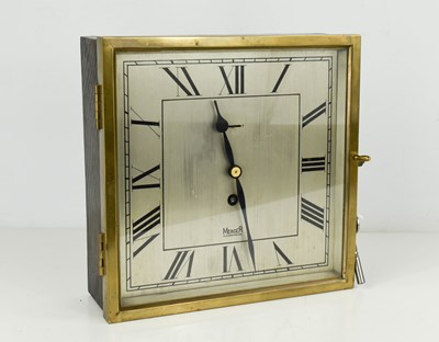 Lot 54 - An Art Deco period Mercer wall clock, of...