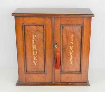 Lot 125 - A Victorian mahogany wall cabinet with later...