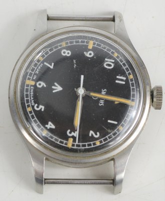 Lot 96 - A Smiths W10 gentleman's military wristwatch...