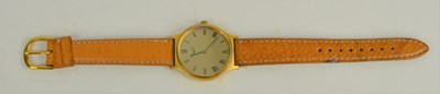 Lot 76 - A Longines gentleman's wristwatch with Roman...