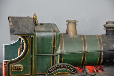 Lot 379 - Trains: a 5 inch gauge live steam model of a...