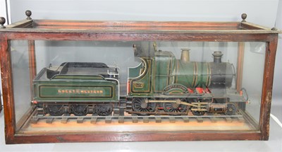 Lot 379 - Trains: a 5 inch gauge live steam model of a...