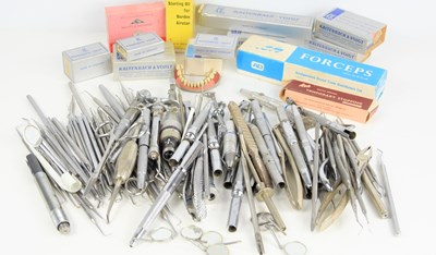 Lot 184 - A large group of dental and medical...