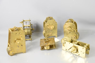 Lot 118 - Six fusee clock movements to include an...