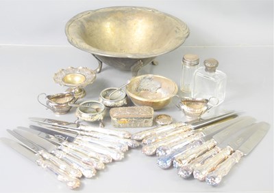 Lot 313 - A group of Cooper Brothers silver handled...