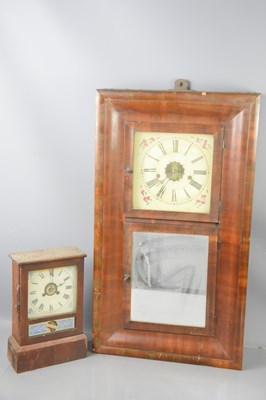 Lot 108 - An early 20th century mahogany cased 8 day...