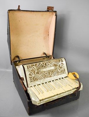 Lot 206A - A Casali accordion, made in Germany, with...