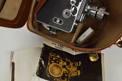 Lot 202 - A Bolex Cine camera, H16, with original case...