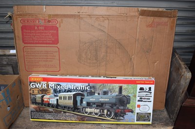 Lot 339 - A Hornby GWR mixed traffic electric train set...