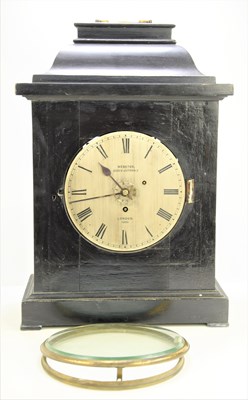 Lot 41 - A late 19th century bracket clock by Richard...