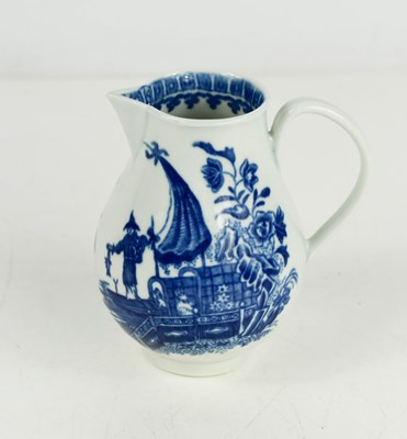 Lot 119A - An 18th century Worcester sparrow beak jug,...