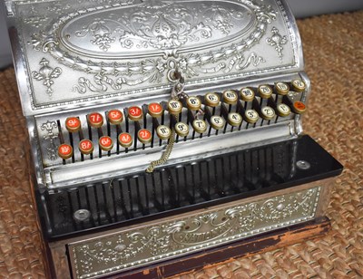 Lot 200 - A late 19th century American shop counter-top...