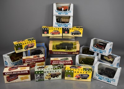 Lot 157 - Five Vanguards boxed model vehicles 1:43 scale,...