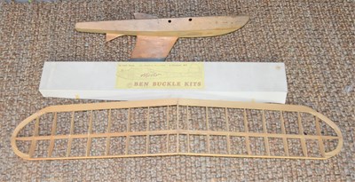 Lot 329 - A Ben Buckle model aeroplane kit together with...