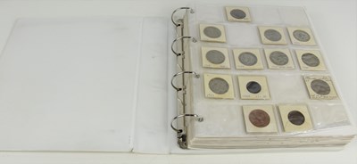 Lot 390 - An album of GB coins to include silver...
