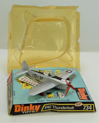 Lot 354 - A Dinky Toys diecast model of a P47...