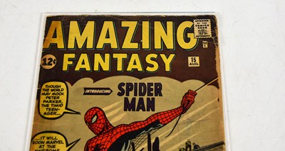 Lot 268 - Amazing Fantasy No.15 published by Marvel...