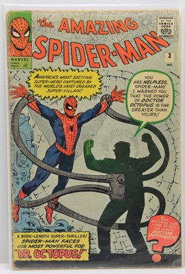 Lot 632 - Marvel Comics: The Amazing Spiderman No3 / #3,...