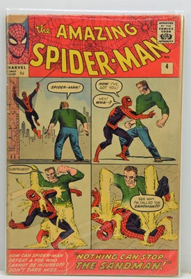 Lot 628 - Marvel Comics: The Amazing Spiderman No.4 / #4