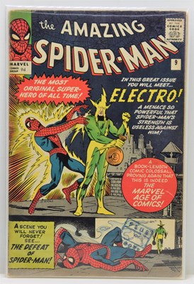 Lot 631 - Marvel Comics: The Amazing Spiderman #9 / No.9,...