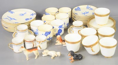 Lot 305 - Two part tea sets to include a Royal Worcester...