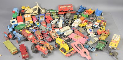 Lot 345 - A large group of Dinky, Corgi, Lesney and...