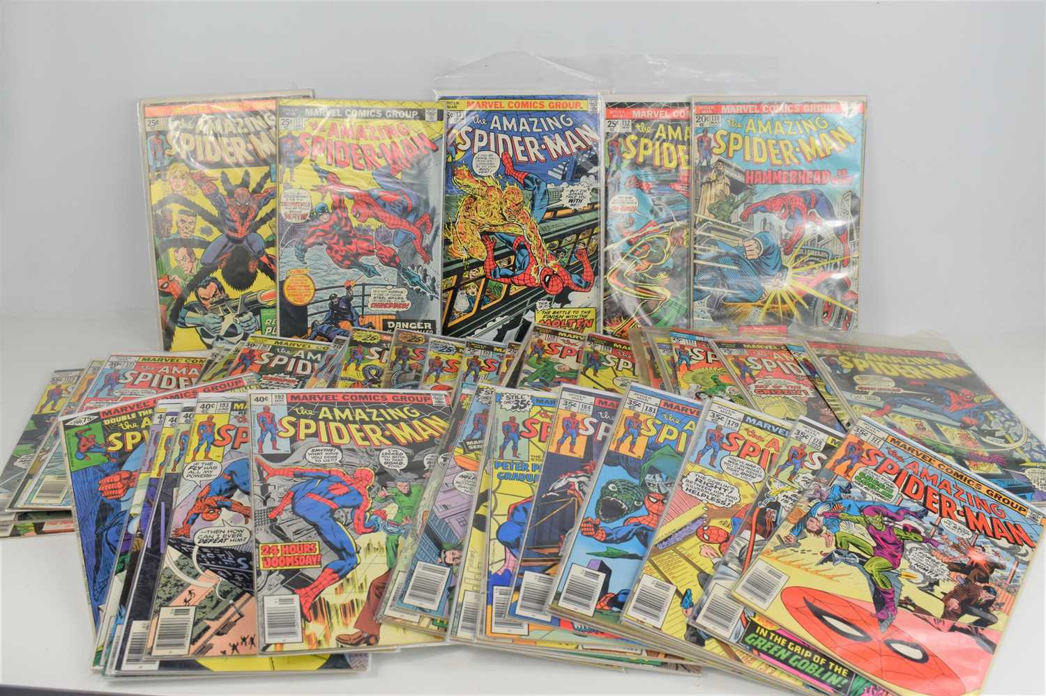 Lot 257 - Marvel Comics: The Amazing Spiderman, bronze...